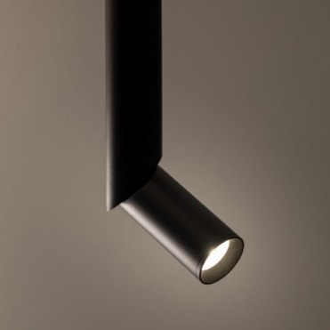 ELARIS M loftlampe &ndash; sort