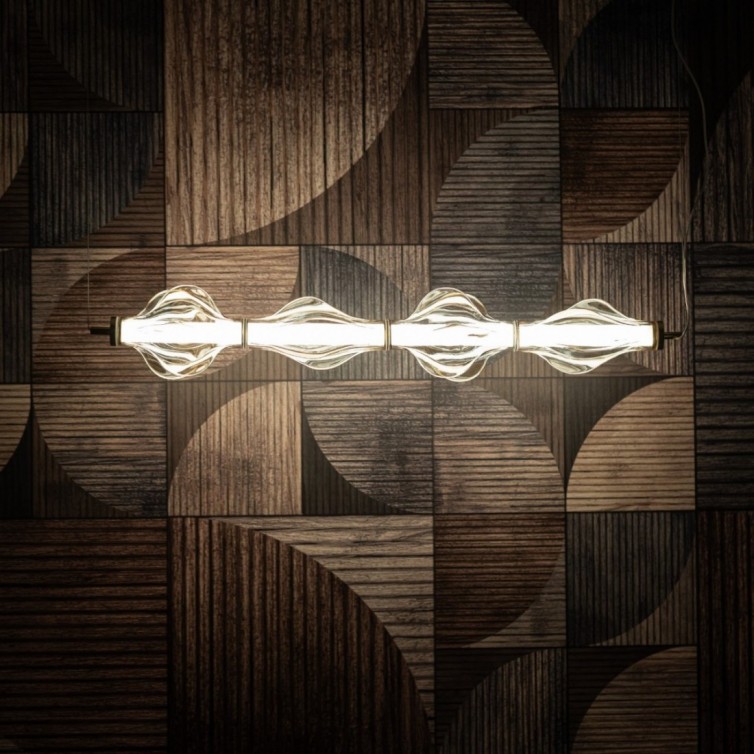 ELVA BRASS LED pendellampe – 30 watt