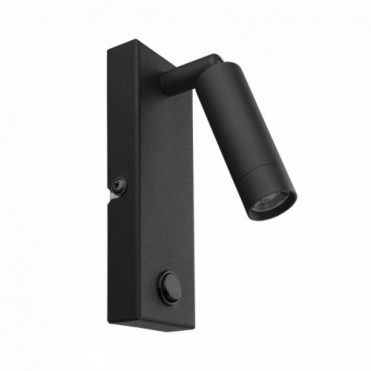 ENZO v&aelig;glampe &ndash; 14 cm &ndash; sort