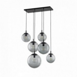 ESME GRAPHITE pendellampe med 6 lyskilder