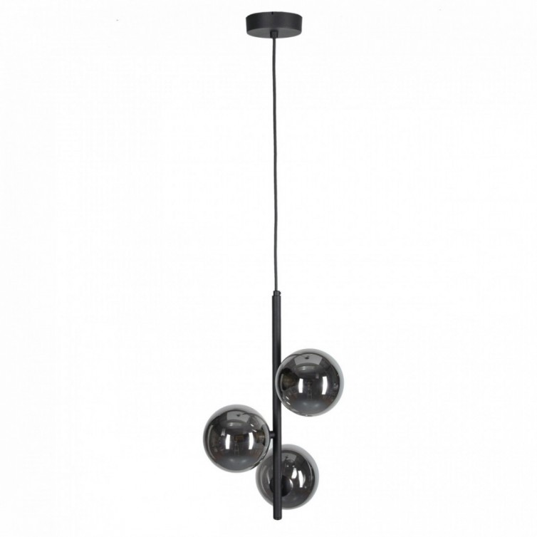 ESTERA pendellampe med 3 lyskilder – sort