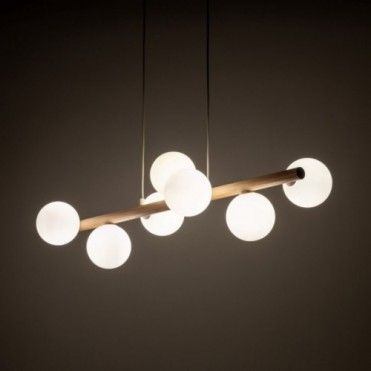 ESTERA WOOD pendellampe med...