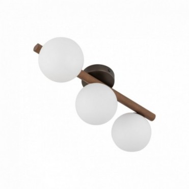 ESTERA WOOD loftlampe med 3...