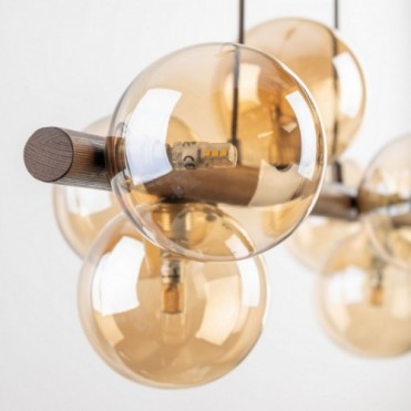 ESTERA WOOD pendellampe med...