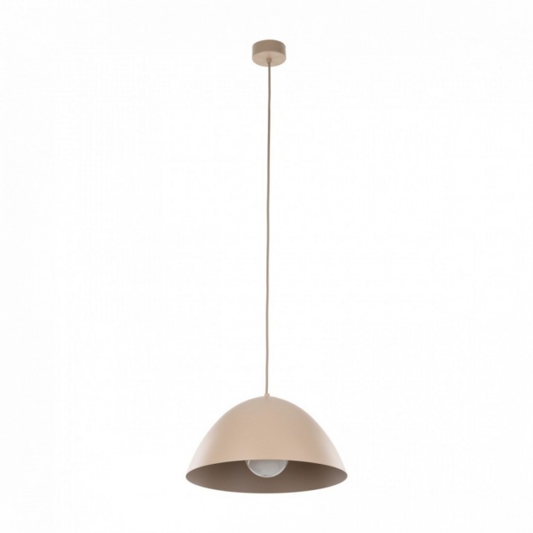 FARO pendellampe med 1 lyskilde – sandfarvet – 34 cm