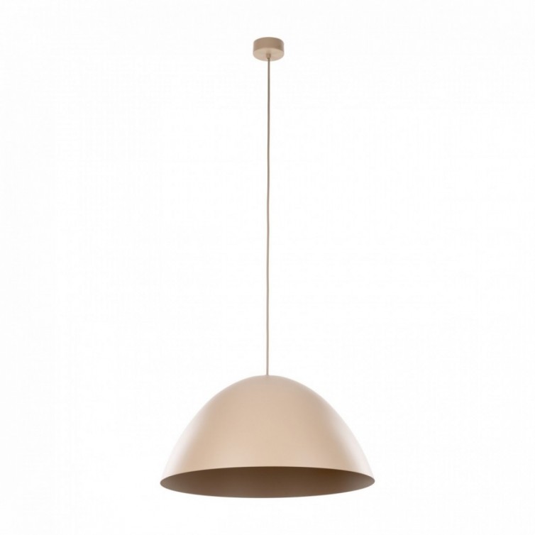 FARO pendellampe med 1 lyskilde – sandfarvet – 50 cm