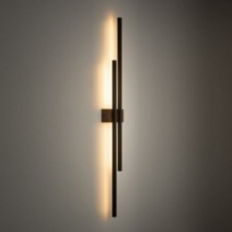FLASH WOOD LED v&aelig;glampe med 2 lyskilder