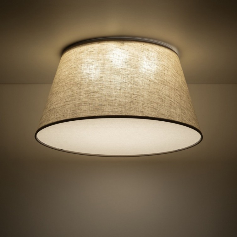 FORMO loftlampe med 4 lyskilder – hvid/beige