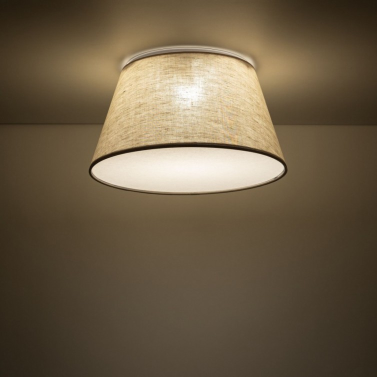 FORMO loftlampe med 2 lyskilder – hvid/beige