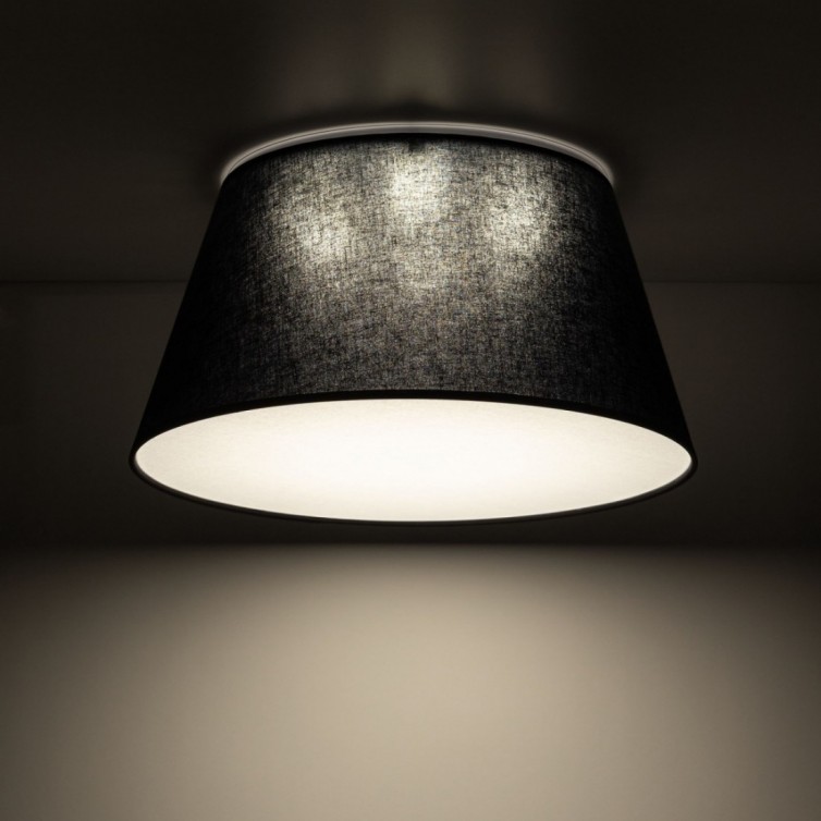 FORMO loftlampe med 4 lyskilder &ndash; sort