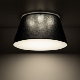 FORMO loftlampe med 4 lyskilder – sort