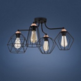 GALAXY loftlampe med 4 lyskilder