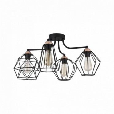 GALAXY loftlampe med 4...