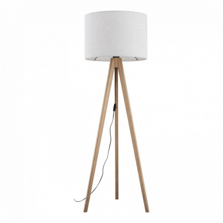 GRAND gulvlampe – fyrretræsfarvet
