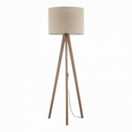 GRAND gulvlampe – valnøddefarvet