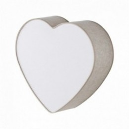 HEART loftlampe – hvid/beige