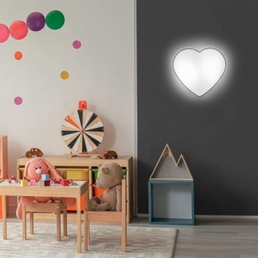 HEART loftlampe &ndash; hvid