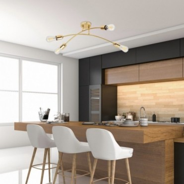 HELIX loftlampe med 4...