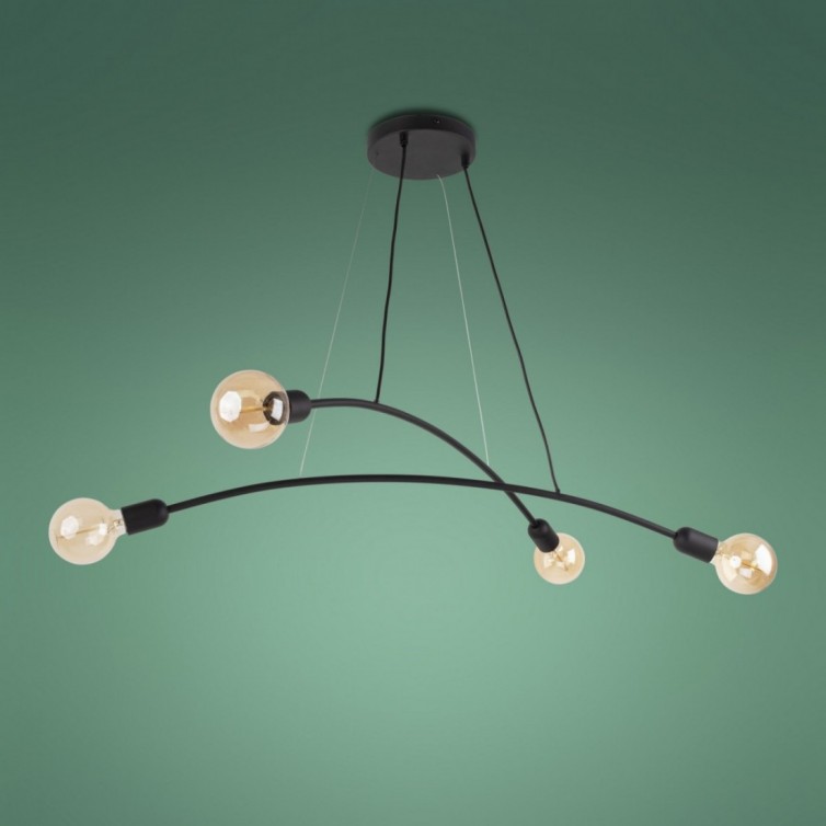 HELIX pendellampe med 4 lyskilder