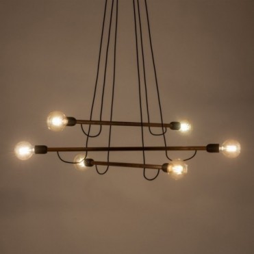 HELIX WOOD pendellampe med...