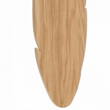 HOJA WOOD v&aelig;glampe med 2...