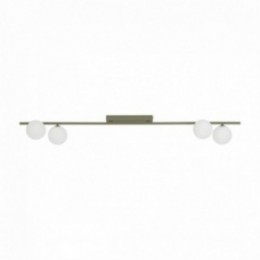 IMELO loftlampe med 4 lyskilder – olivengrøn/hvid