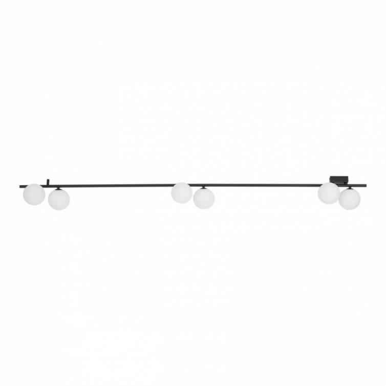 IMELO loftlampe med 6 lyskilder – sort
