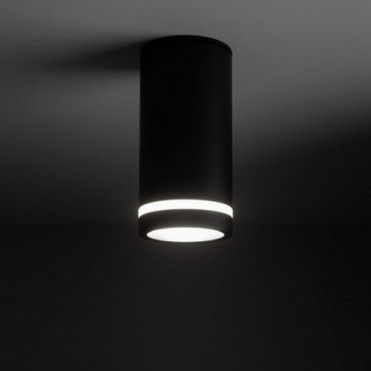 JET DOWNLIGHT v&aelig;glampe &ndash; sort