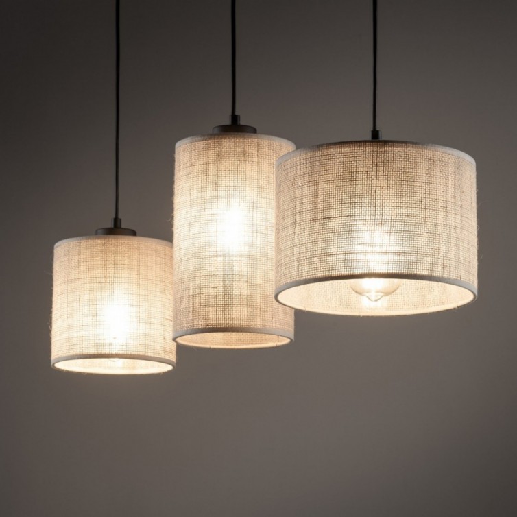 JUTA pendellampe med 3 lyskilder &ndash; 79 cm