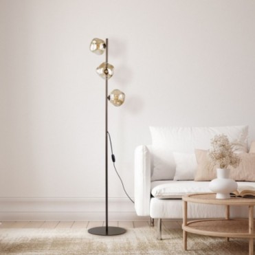 LAVA gulvlampe &ndash; brun
