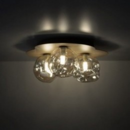 LAVA loftlampe med 3 lyskilder – sandfarvet – 37 cm