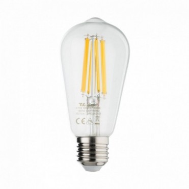E27 LED-p&aelig;re 10 W 3000 K...