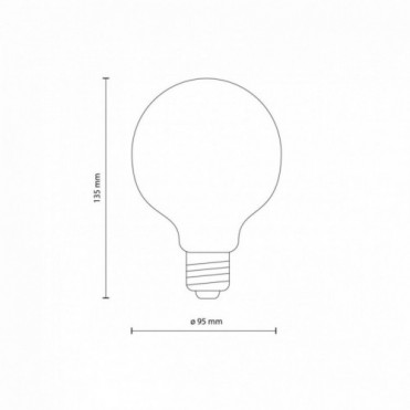 E27 LED-p&aelig;re 14 W 3000 K...