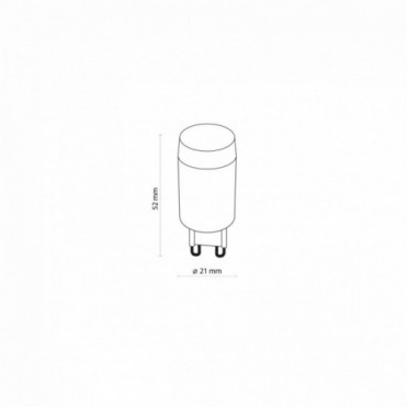 G9 LED-p&aelig;re LENS 3 W 3000 K