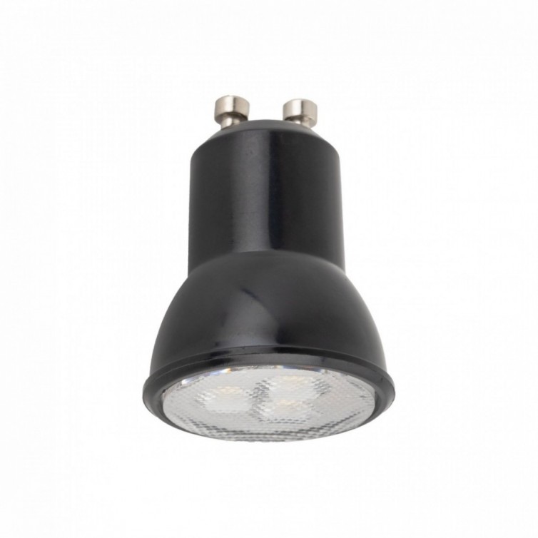 GU10 LED-pære MINI MR11 3000 K sort