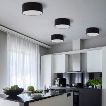 LIVO S loftlampe – sort