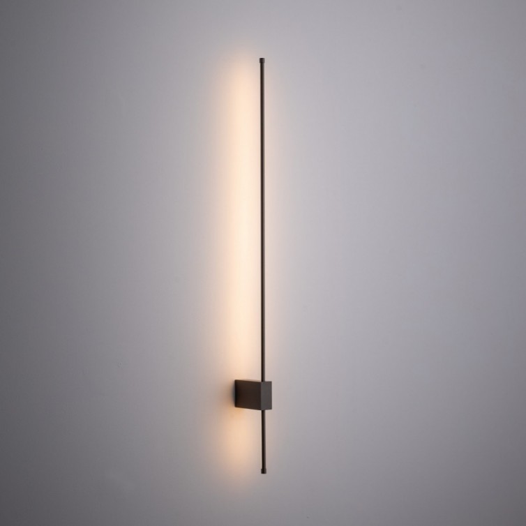 LIXA LED væglampe – 12 watt – brun