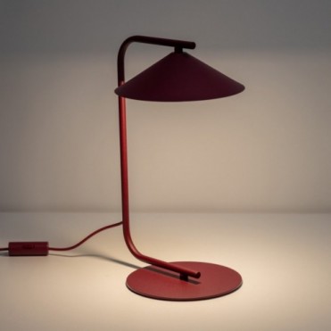 LUME bordlampe &ndash; bordeaux