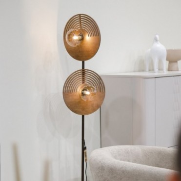LUNAR WOOD gulvlampe
