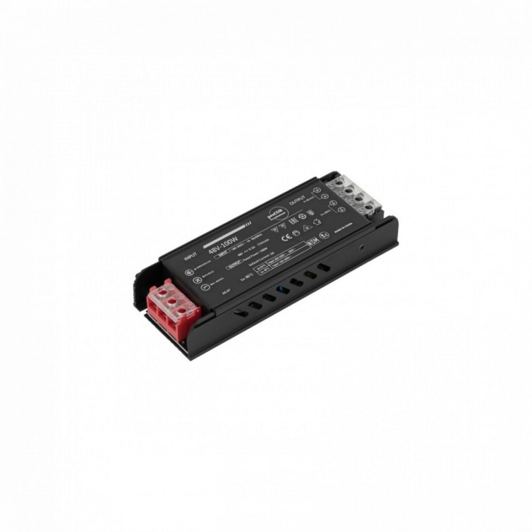 MAGNETIC EASY 48 V strømforsyning – 100 W, sort