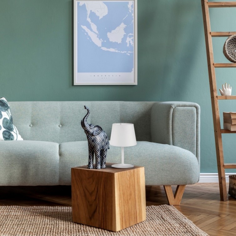 MAJA bordlampe – hvid