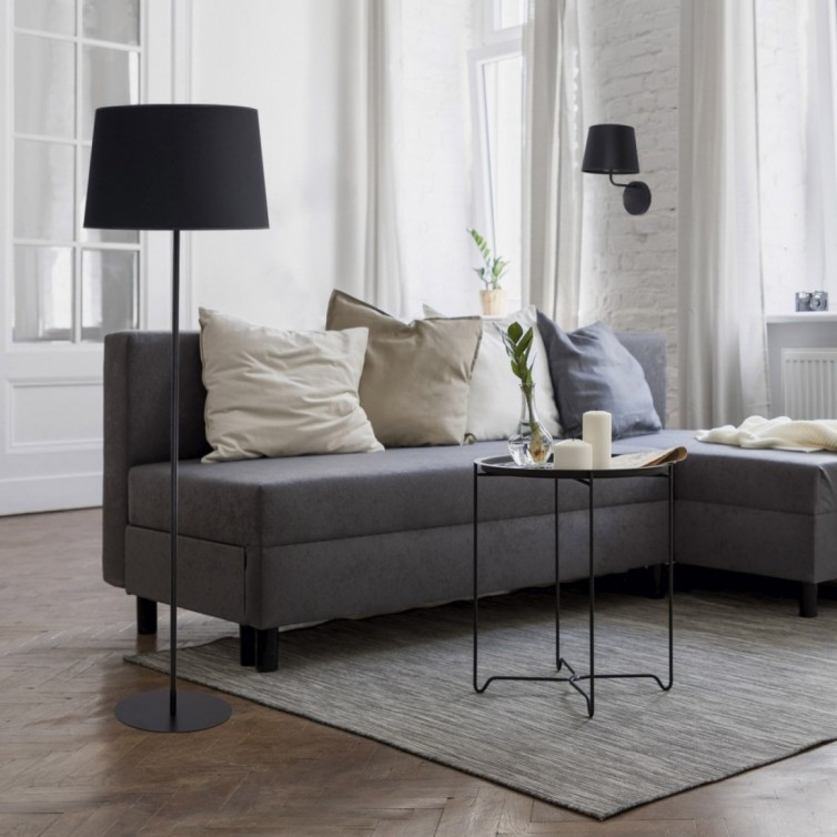 MAJA gulvlampe – sort