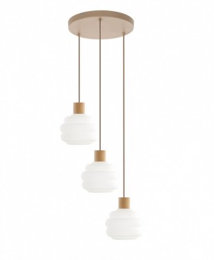 MELIA pendellampe med 3 lyskilder – rund model
