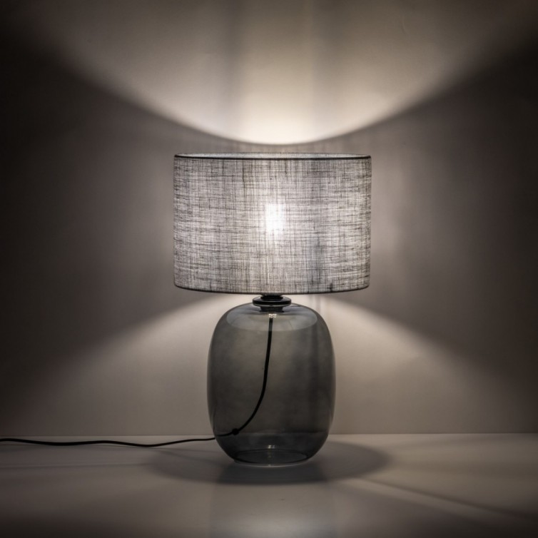 MELODY GRAPHITE bordlampe &ndash; grafitgr&aring;
