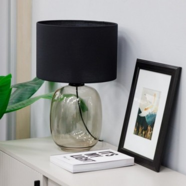 MELODY TOPAZ bordlampe &ndash; sort