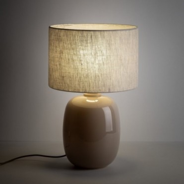 MELODY bordlampe &ndash; sandfarvet