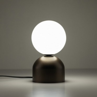 MIKI bordlampe &ndash; brun