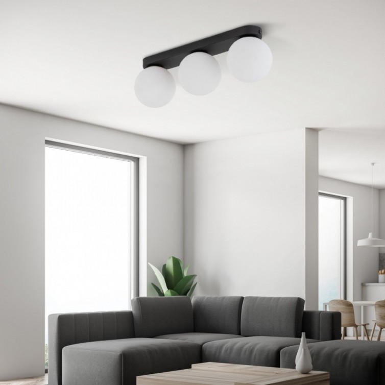 MINI spotlampe til loftet med 3 lyskilder