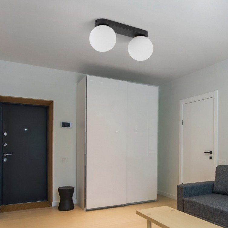 MINI spotlampe til loftet med 2 lyskilder