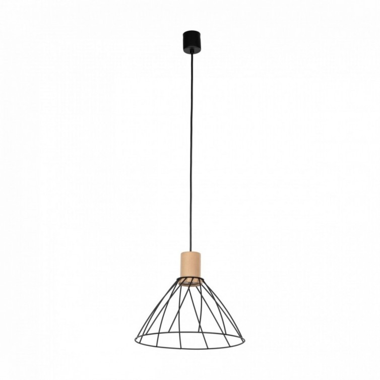 MODESTO WOOD pendellampe med 1 lyskilde – 29.5 cm